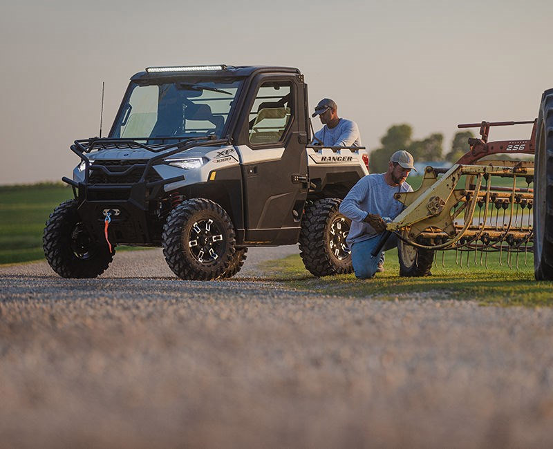 Polaris® RANGER on a farm